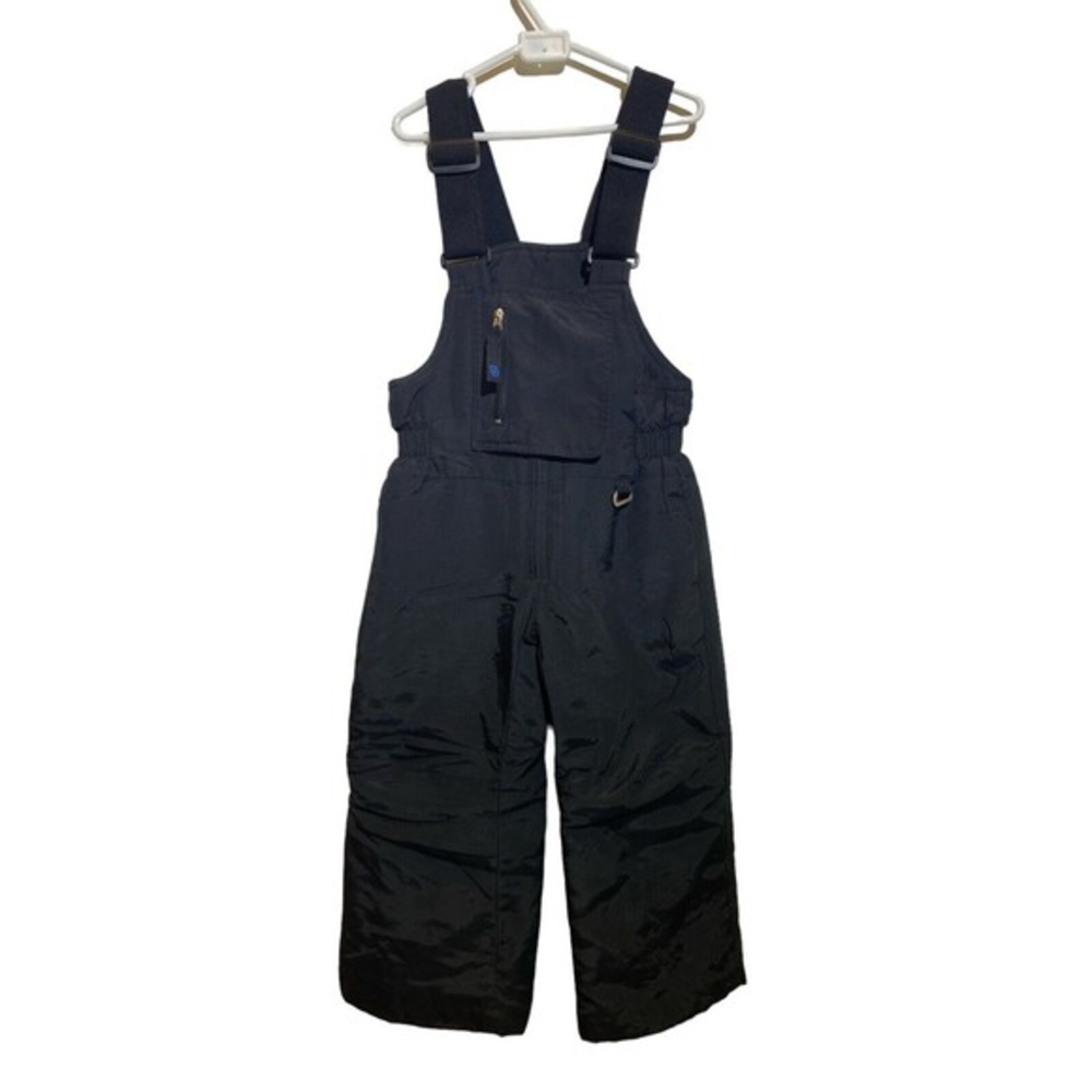 SLALOM Toddler Size Small Insulated Black Winter Ski Snow Bib Pants Overalls